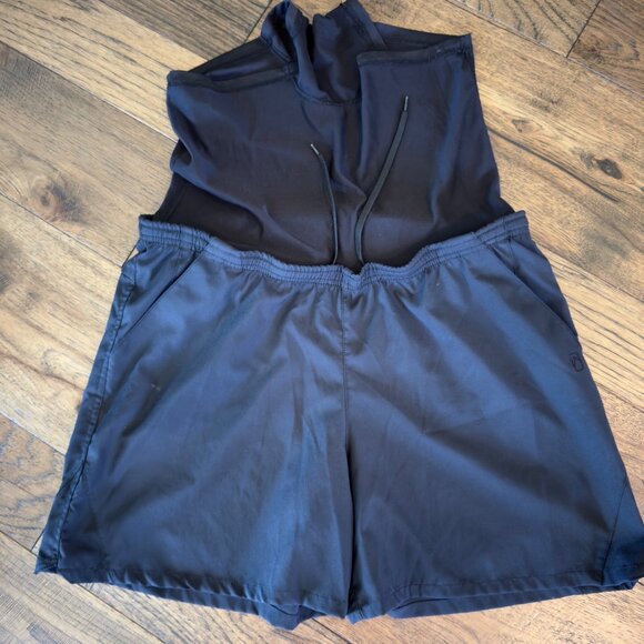 Alpine Design Outdoor Adventure Gear Black Pull On Drawstring Shorts Women Large - Picture 7 of 8